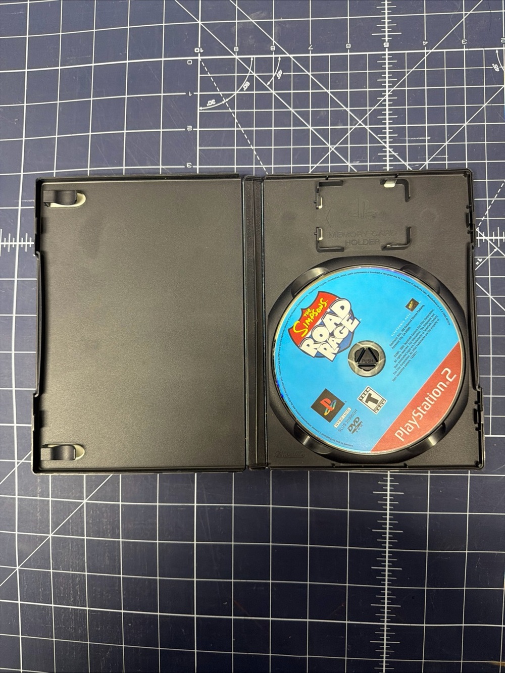 Sony The Simpsons: Road Rage - Blue & Red Cover (Greatest Hits) No Manual - Picture 3 of 5